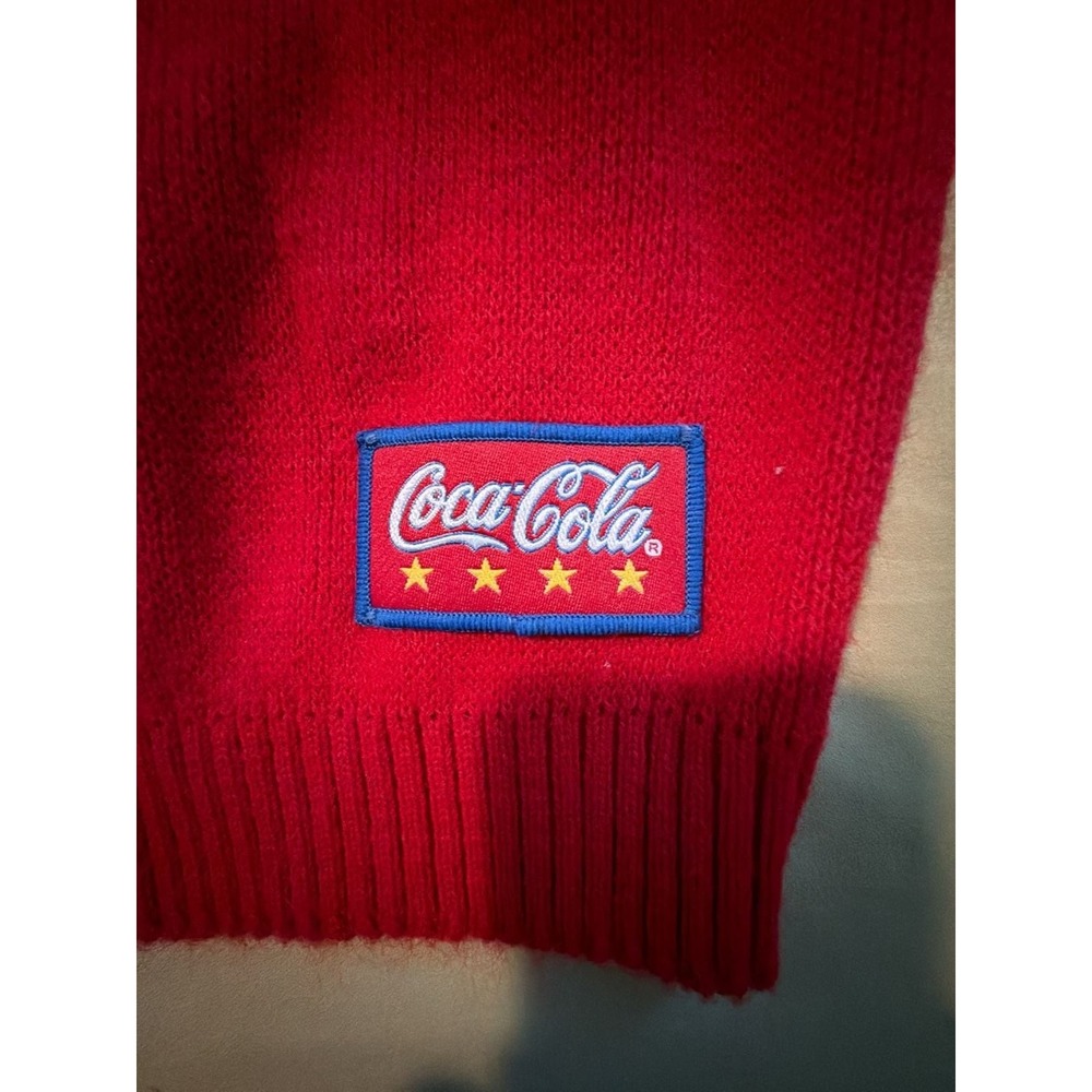 Vintage Coca-Cola Red Knit Mini Skirt